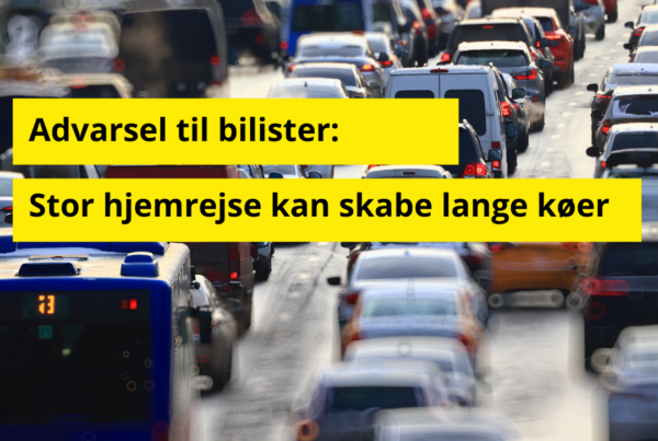 Stor hjemrejse kan skabe lange køer