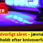 16-årig alvorligt såret – jævnaldrende anholdt efter knivoverfald