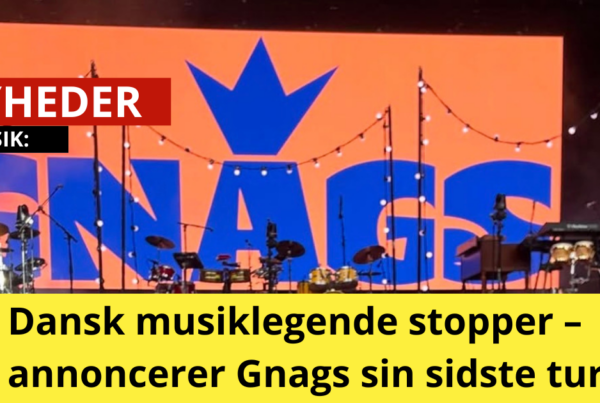 Kæmpe musiknyhed: Gnags annoncerer sin Grande Finale