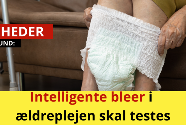 Intelligente bleer i ældreplejen skal testes