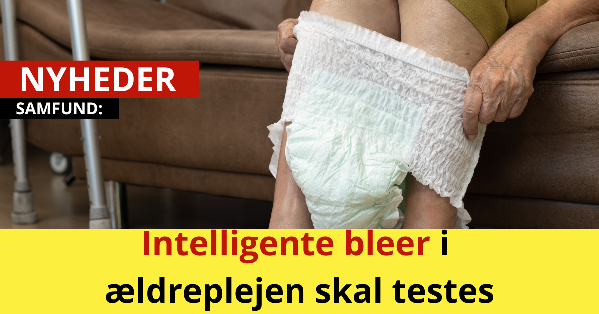 Intelligente bleer i ældreplejen skal testes