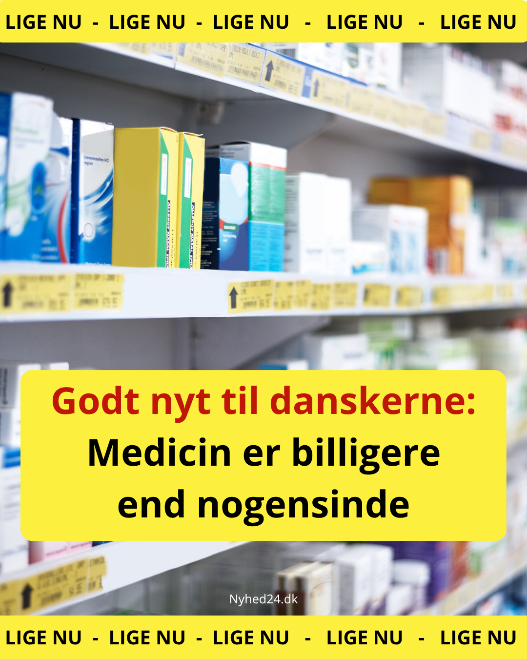 Godt nyt til danskerne: Medicin er billigere end nogensindeGodt nyt til danskerne: Medicin er billigere end nogensinde
