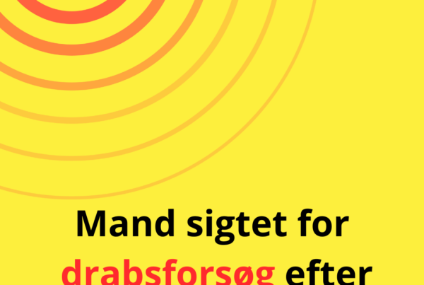 Mand sigtet for drabsforsøg efter voldsomt knivoverfaldMand sigtet for drabsforsøg efter voldsomt knivoverfald