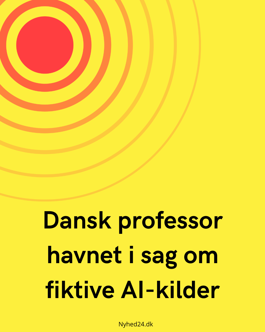 Dansk professor havnet i sag om fiktive AI-kilder