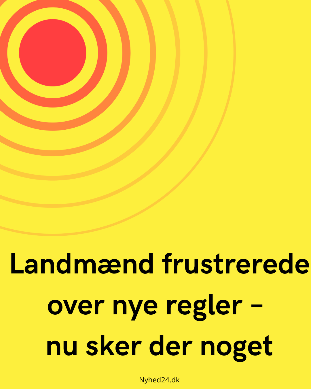 Landmænd frustrerede over nye regler – nu sker der noget