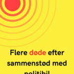 Flere døde efter sammenstød med politibil