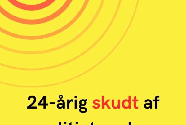 24-årig skudt af politiet under anholdelse