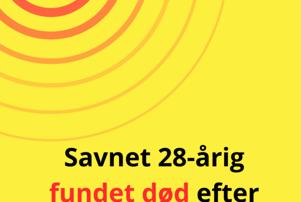 Savnet 28-årig fundet død efter to måneder
