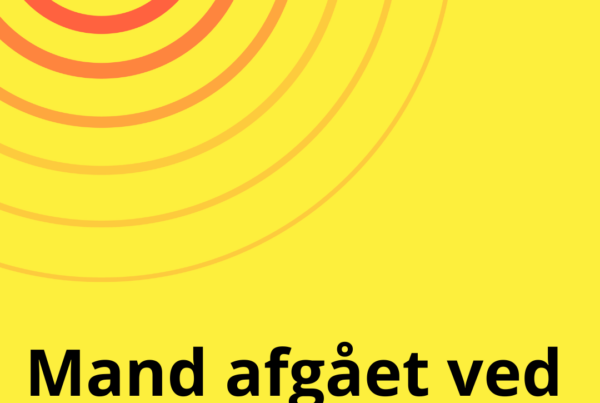 Mand afgået ved døden i ulykke