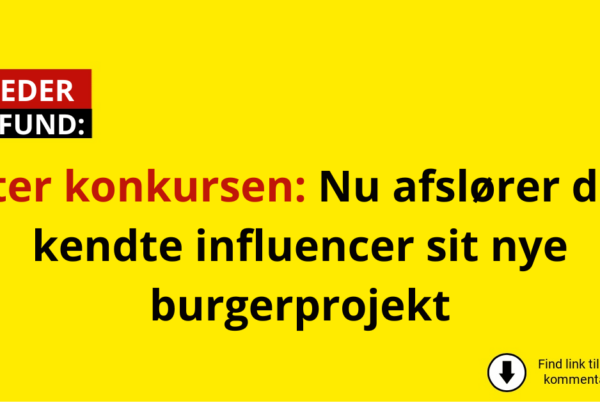 Efter konkursen: Nu afslører den kendte influencer sit nye burgerprojekt