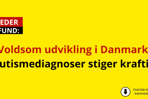 Voldsom udvikling i Danmark: Autismediagnoser stiger kraftigt