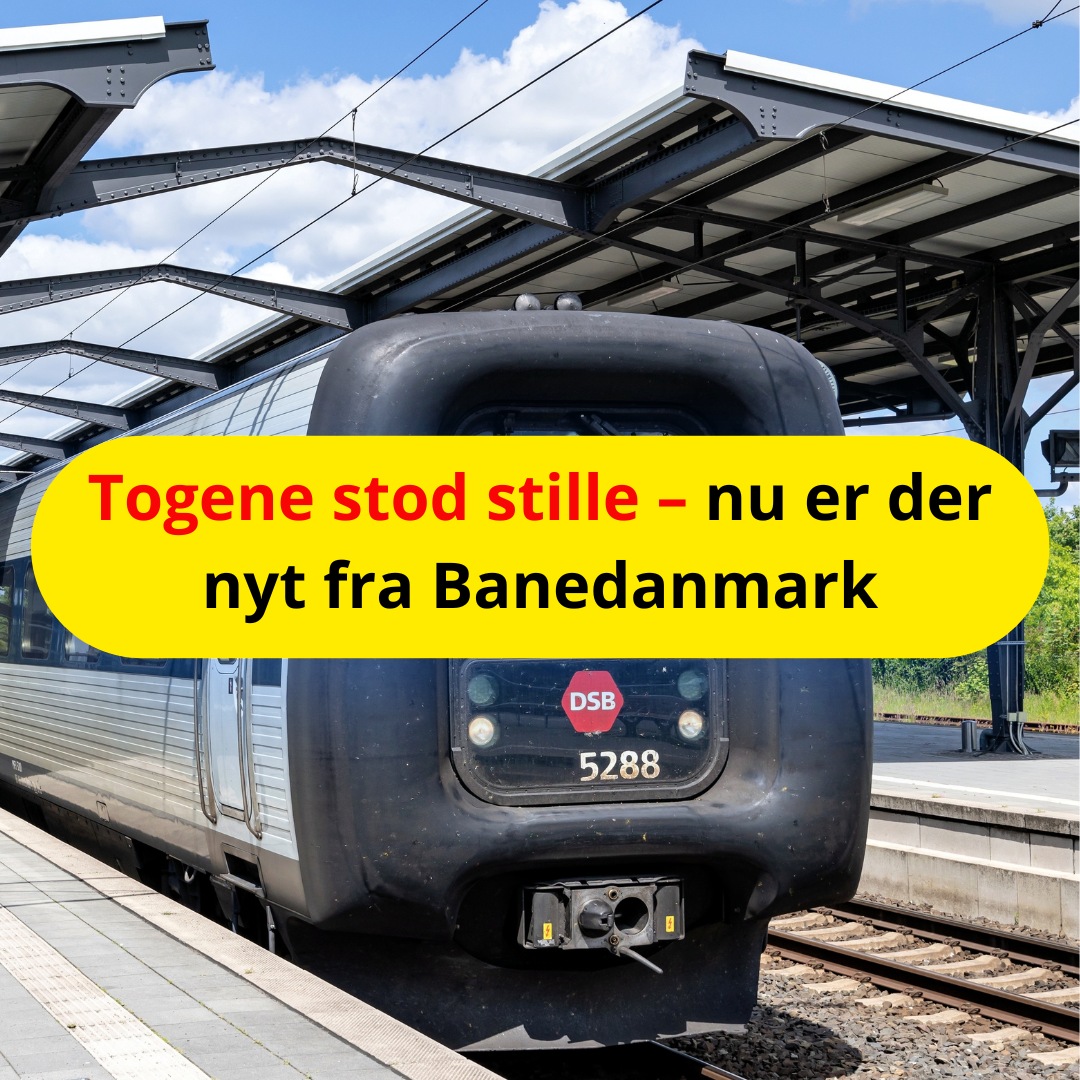 Tusindvis af togpassagerer ramt – nu er der nyt