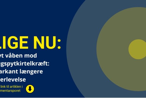 Nyt våben mod bugspytkirtelkræft: Markant længere overlevelse
