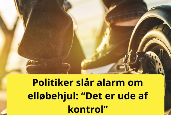 Politiker slår alarm om elløbehjul: “Det er ude af kontrol”