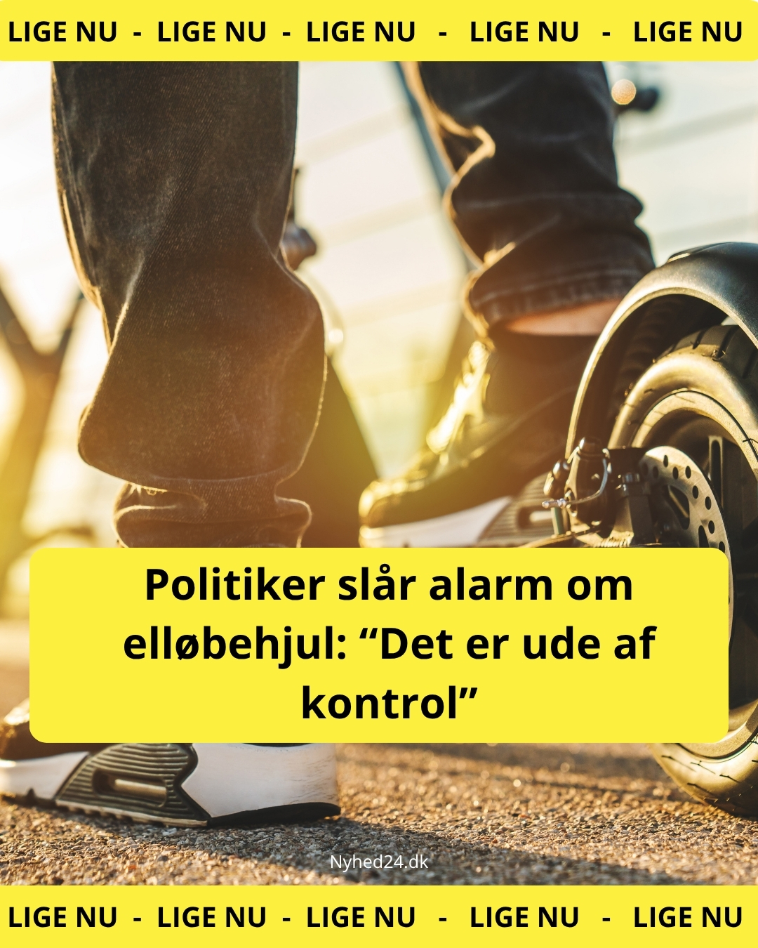 Politiker slår alarm om elløbehjul: “Det er ude af kontrol”