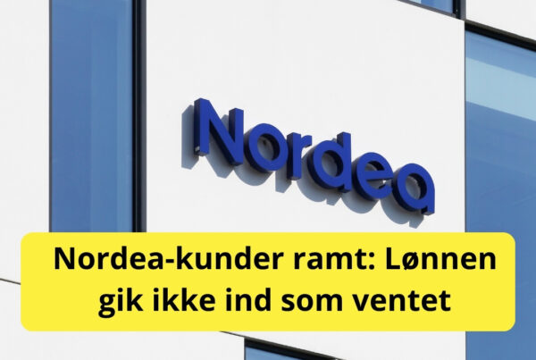 Nordea-kunder ramt: Lønnen gik ikke ind som ventet
