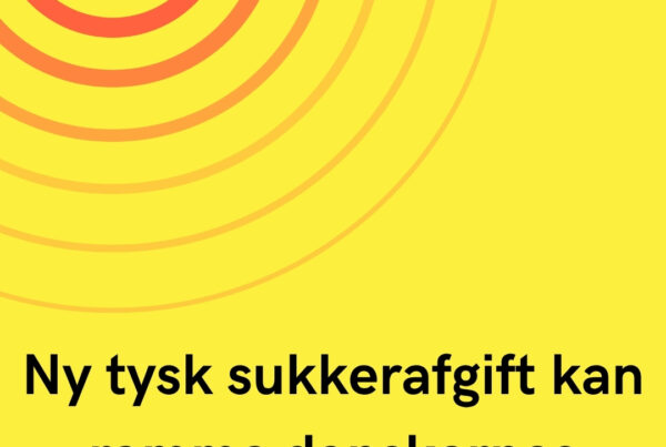 Ny tysk sukkerafgift kan ramme danskernes grænsehandel