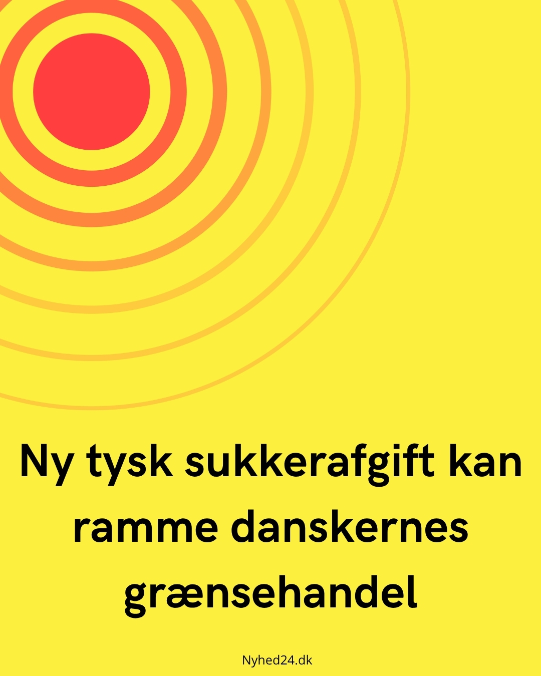 Ny tysk sukkerafgift kan ramme danskernes grænsehandel