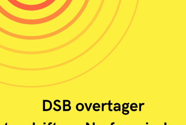 DSB overtager togdriften: Nu forsvinder GoCollective-navnet
