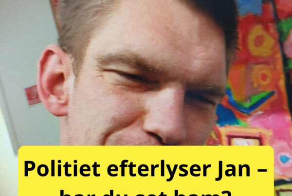 Politiet efterlyser Jan – har du set ham?