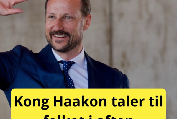 Kong Haakon taler til folket i aften