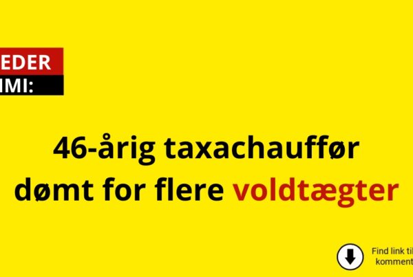 46-årig taxachauffør dømt for flere voldtægter