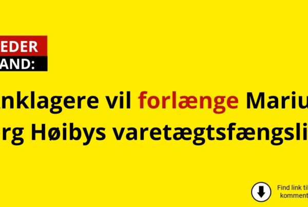 Anklagere vil forlænge Marius Borg Høibys varetægtsfængsling