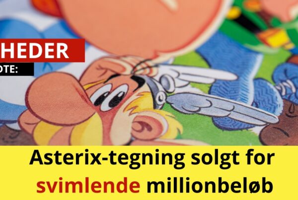 Asterix-tegning solgt for svimlende millionbeløb