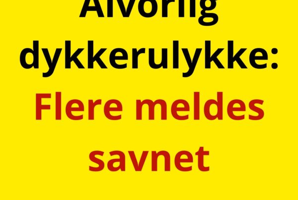 Alvorlig dykkerulykke: Flere meldes savnet