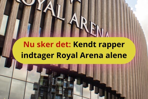 Nu sker det: Kendt rapper indtager Royal Arena alene