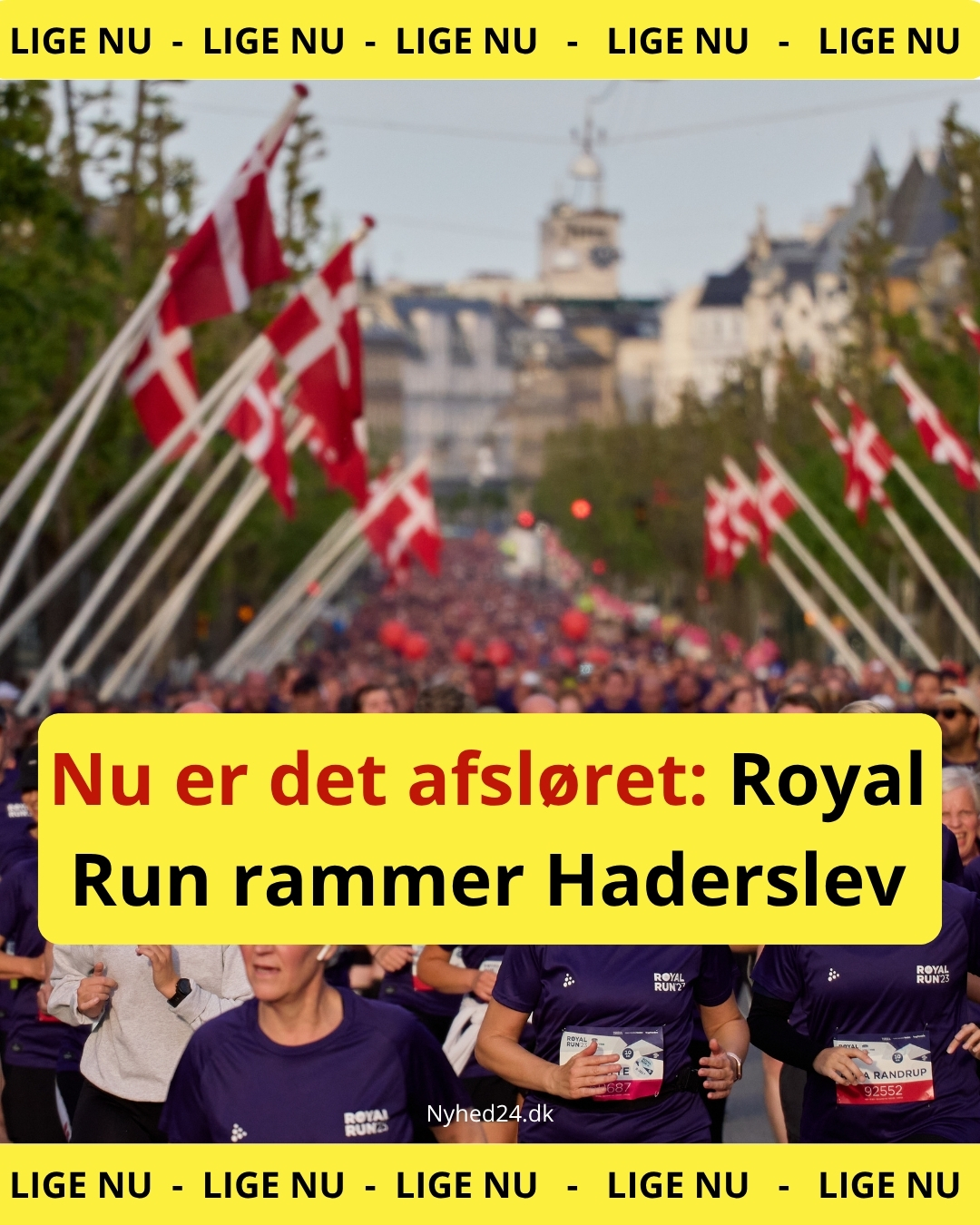 Royal Run kommer til Haderslev