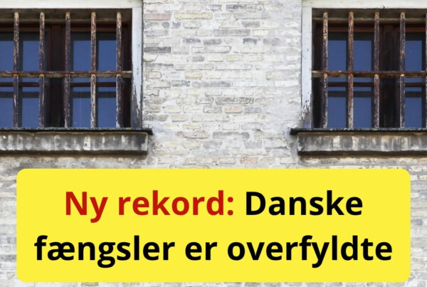 Ny rekord: Danske fængsler er overfyldte