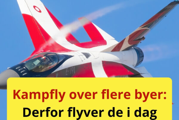 Kampfly over flere byer: Derfor flyver de i dag
