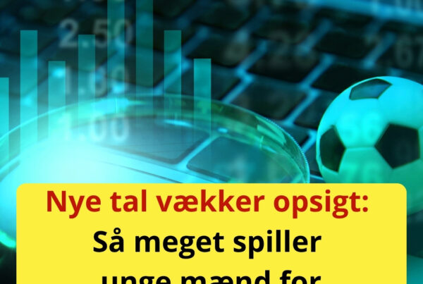 Nye tal vækker opsigt: Så meget spiller unge mænd for