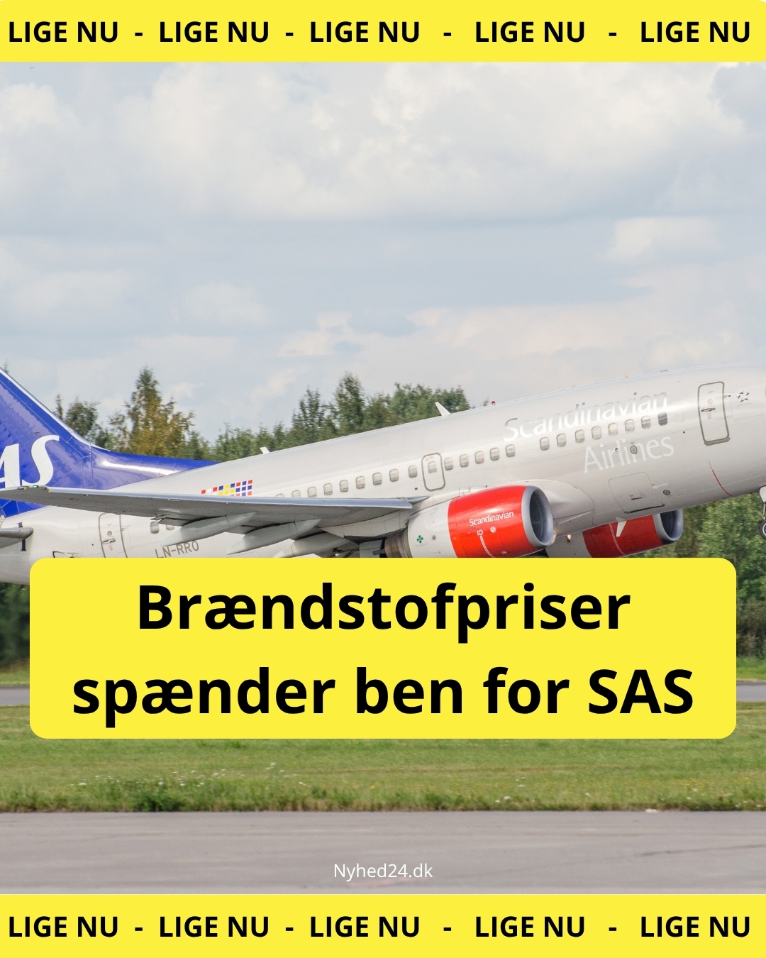Brændstofpriser spænder ben for SAS