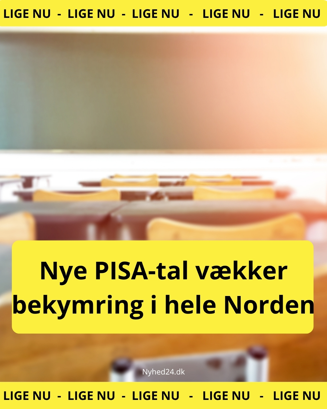 Nye PISA-tal vækker bekymring i hele Norden