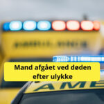 Mand afgået ved døden efter ulykke