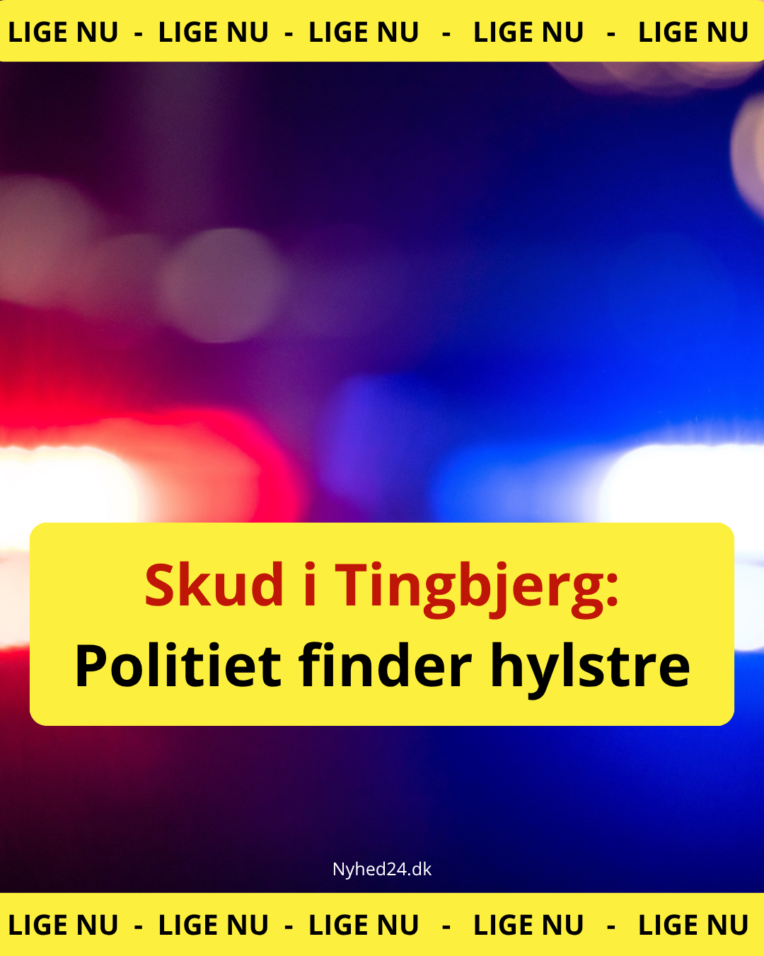 Skud i Tingbjerg: Politiet finder hylstre