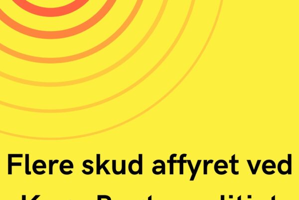 Flere skud affyret ved Køge Bugt – politiet efterforsker