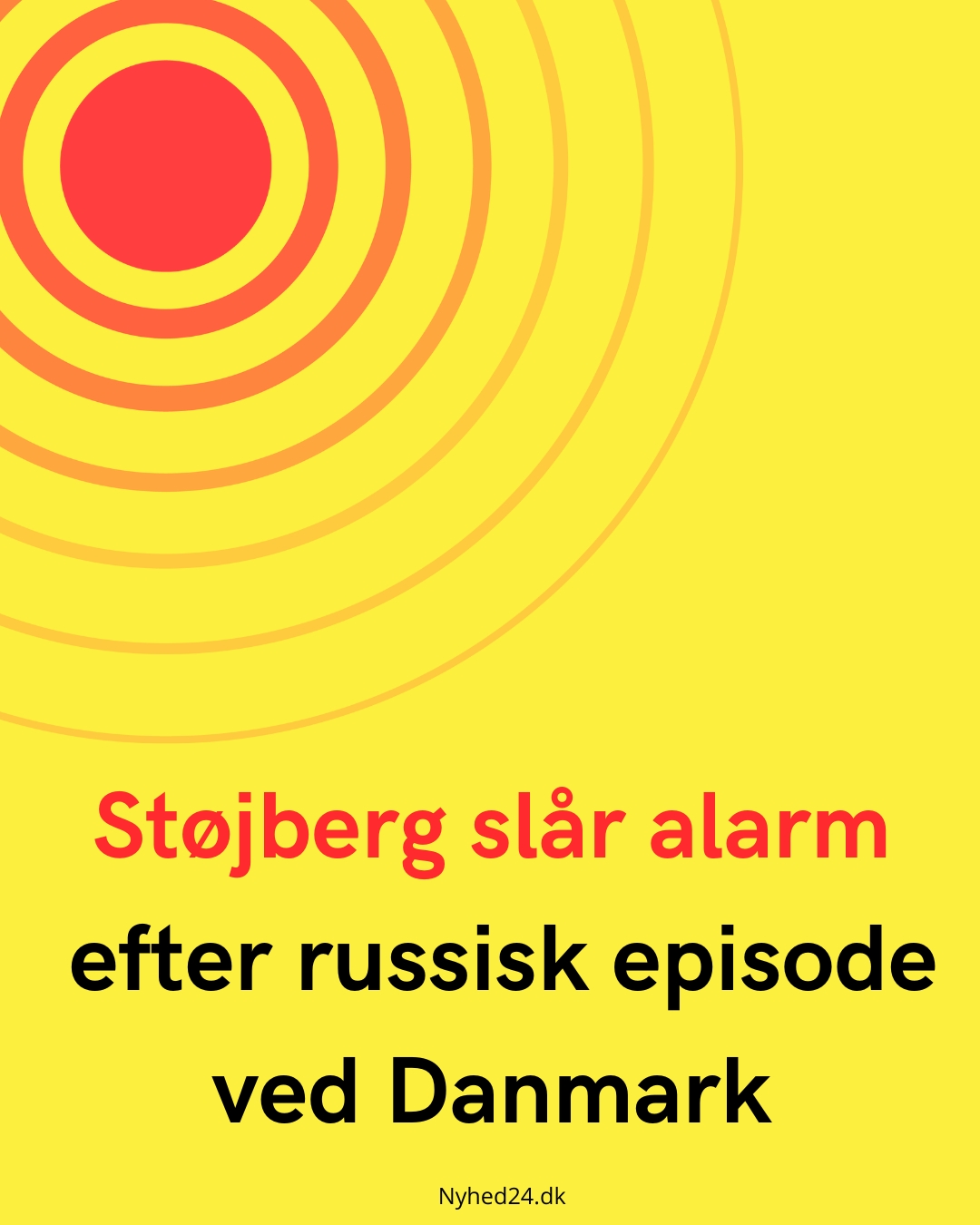 Støjberg slår alarm efter russisk episode ved Danmark
