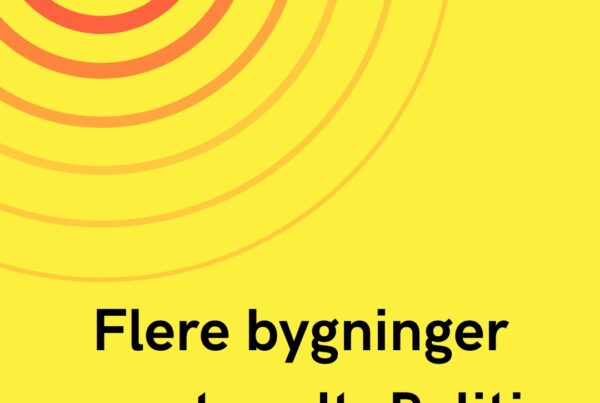 Flere bygninger overtændt: Politi advarer om røg