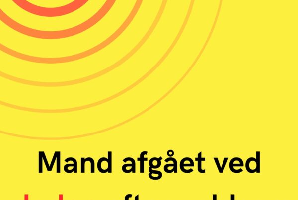 Mand afgået ved døden efter voldsom hændelse