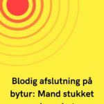 Blodig afslutning på bytur: Mand stukket med machete