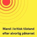 Mand i kritisk tilstand efter alvorlig påkørsel