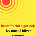 Bredt flertal siger nej: Ny moské bliver stoppet