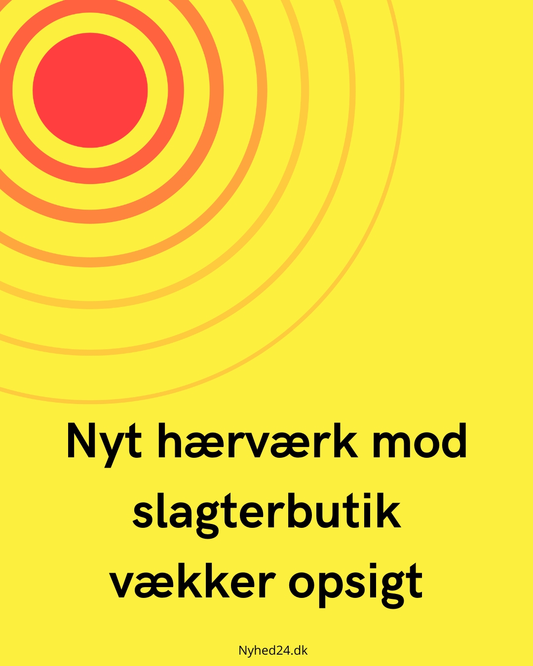 Igen hærværk mod populær slagterbutik