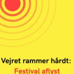 Vejret rammer hårdt: Festival aflyst