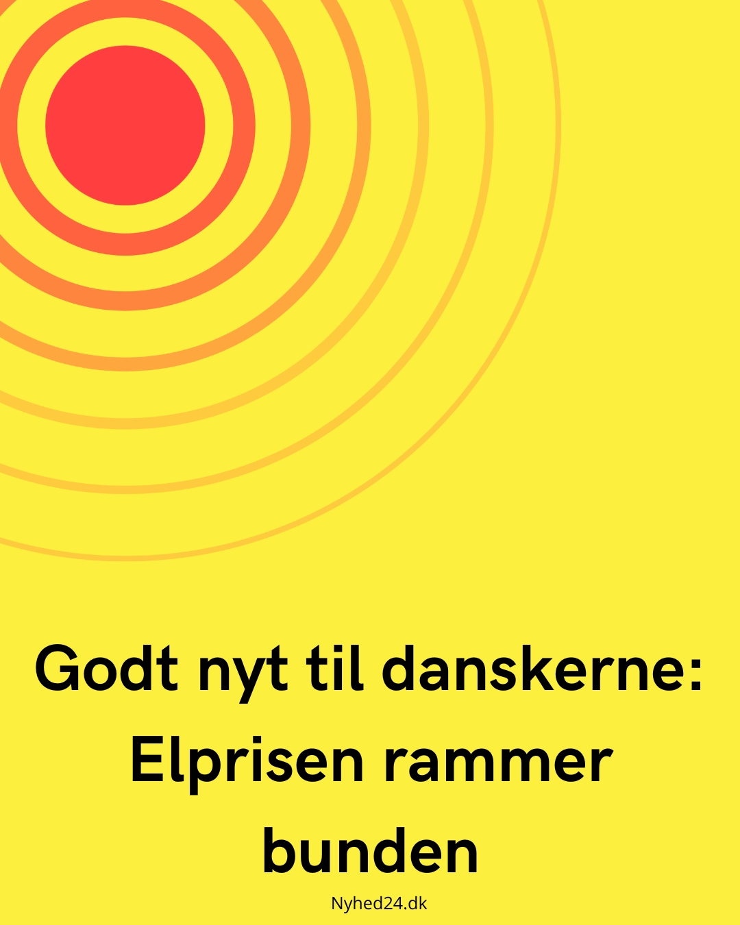 Godt nyt til danskerne: Elprisen rammer bunden