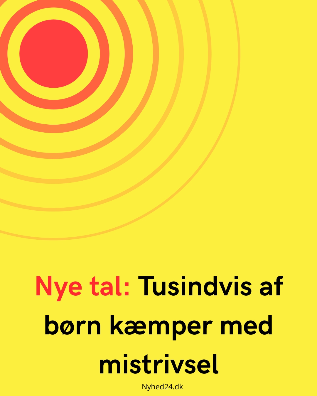 Nye tal: Tusindvis af børn kæmper med mistrivsel
