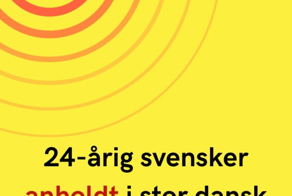 24-årig svensker anholdt i stor dansk bedragerisag